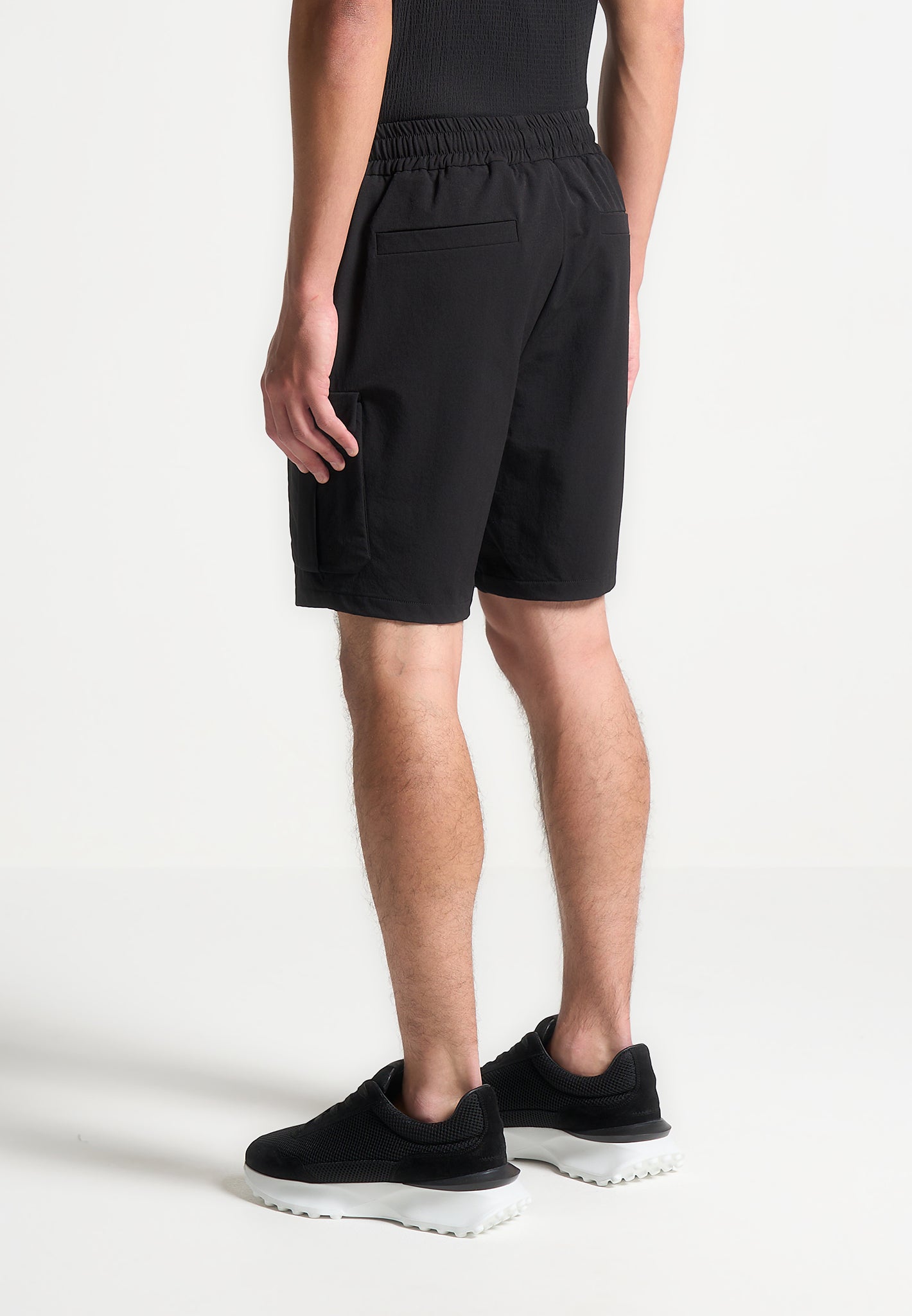 Technical Cargo Shorts - Black